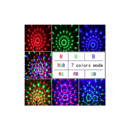 Bola De Luces Led Multicolor Para Fiestas Con Control