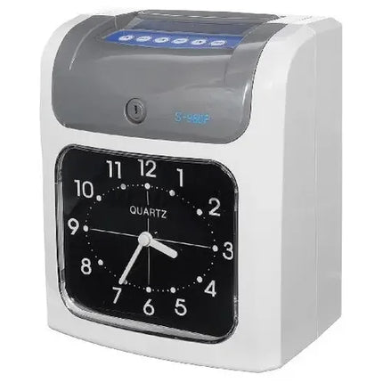 Reloj Registrador Electronico Control Asistencia Tarjetero