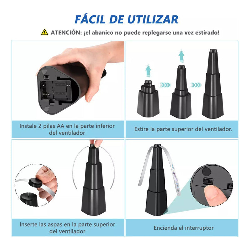 Espanta Moscas Repelente Mosquitos Bichos Abejas Ventilador