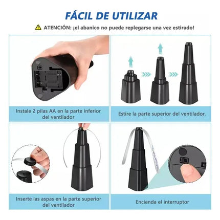 Espanta Moscas Repelente Mosquitos Bichos Abejas Ventilador
