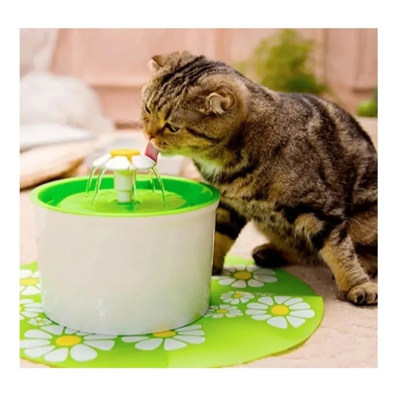 Bebedero Electrico De Agua 1.6lts Para Perros Y Gatos