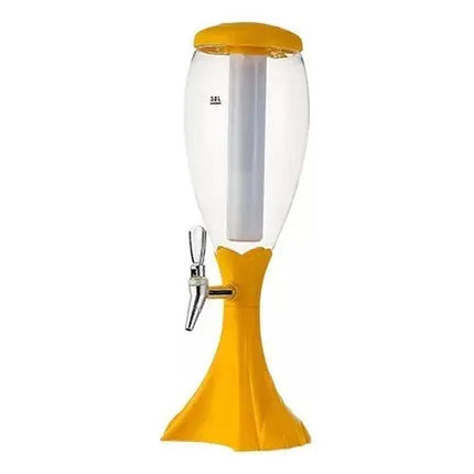 Dispensador De Cerveza Con Dispensador De Jugo De Bebida