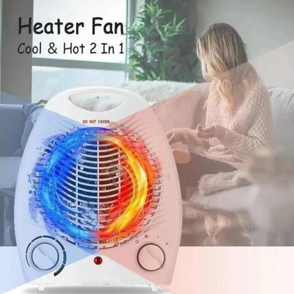 Termoventilador Calentador Calefactor Estufa Portátil Blanco