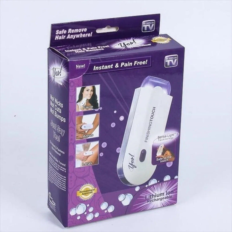 Depiladora Removedor De Vellos Recargable Usb Blanco