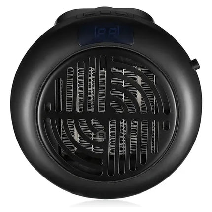 Calefactor Electrico Mini Estufa De Pared Portatil Invierno  Negro