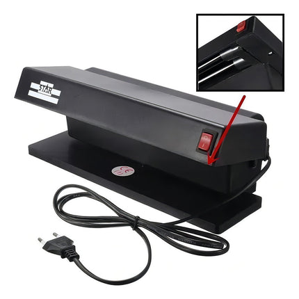 Detector De Billetes Falsos Star Tk-2028 Escritorio Luz Uv