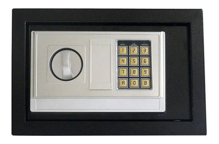 Caja Fuerte Digital Seguridad Con Llaves 31x20x20cm