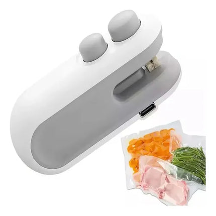Mini Selladora De Bolsas Portatil Blanco