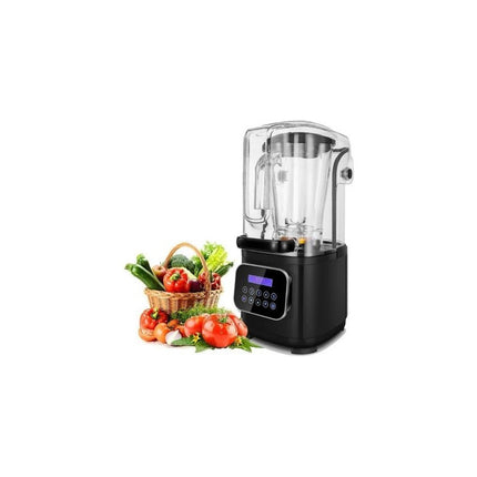 Licuadora Industrial Silenciosa 2 Litros 2000w Negro