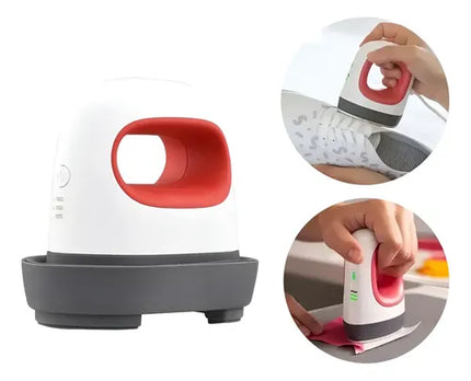Plancha Estampadora Mini Portátil Transfer Sublimacion Rojo