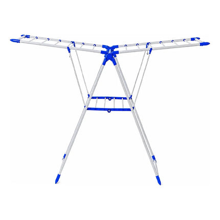 Tendedero Colgador De Ropa Plegable Eficiente Y Resistente Azul