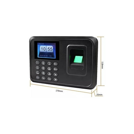 Reloj Biométrico Control De Asistencia Huella En Español